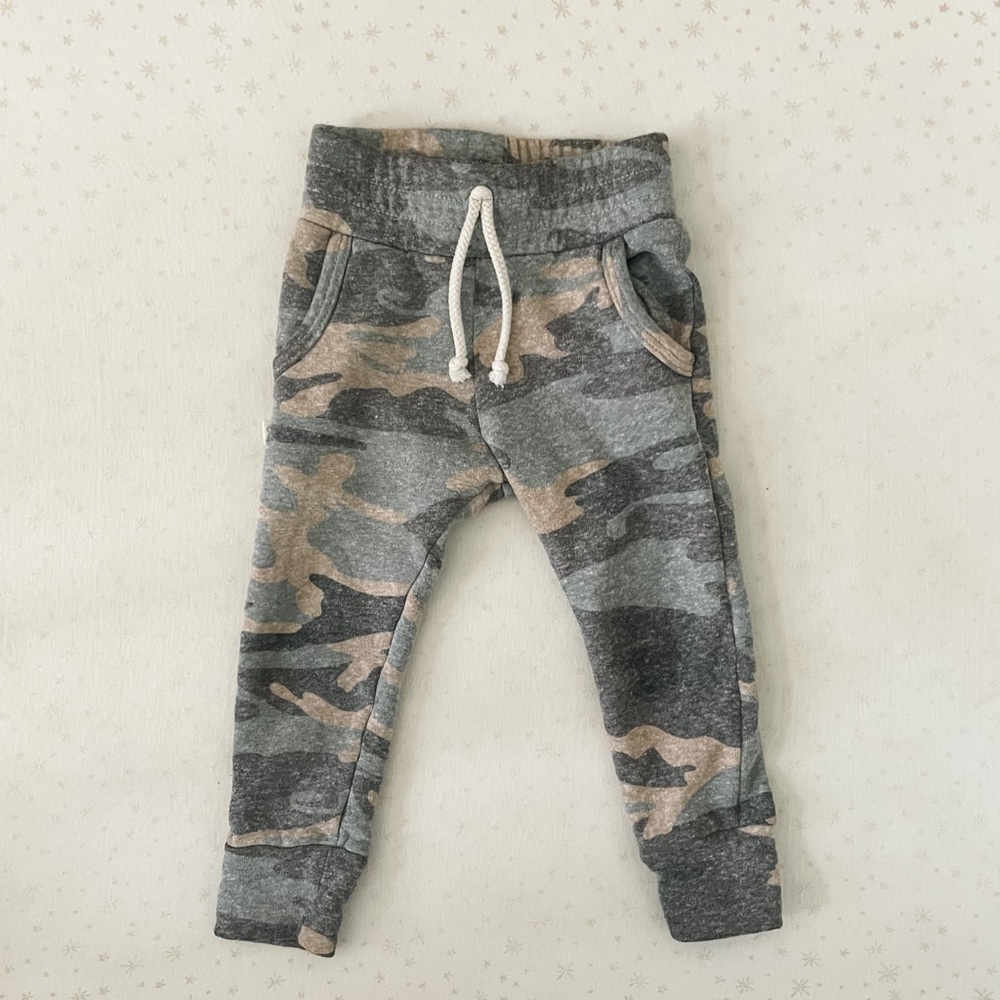 Childhoods Clothing Faded Camo Slub Jogger Pants